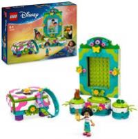 LEGO £ Disney Encanto Mirabel’s Photo Frame and Jewellery Box, Buildable Toy for Kids with Wearable Bracelet and Mirabel Madrigal Character Mini-Doll Figure, Gift for Girls and Boys Aged 6 Plus 43239