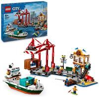 LEGO City 60422 Seaside Harbour with Cargo Ship Age 8+ 1226pcs