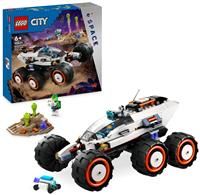 LEGO City Space Explorer Rover and Alien Life Building Toys Set for 6 Plus Year Old Boys, Girls & Kids with Astronaut Minifigures, Toy Robot and Alien Figures for Imaginative Play, Birthday Gift 60431