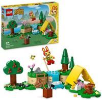 LEGO Animal Crossing Bunnie’s Outdoor Activities Buildable Creative Play Toy for 6 Plus Year Old Kids, Girls & Boys, with Tent and Rabbit Minifigure from the Video Game, Birthday Gift Idea 77047