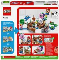 LEGO Super Mario Dorrie/'s Sunken Shipwreck Adventure Expansion Set, Collectible Toy for 7 Plus Year Old Boys, Girls & Kids with Cheep Cheep and Blooper Gaming character Figures, Gift for Gamers 71432
