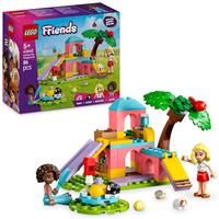 LEGO Friends Guinea Pig Playground Set, Building Toy Playset for 6 Plus Year Old Girls, Includes 2 Mini Dolls and 2 Animal Figures for Imaginative Play 42640