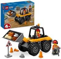 LEGO City Yellow Construction Wheel Loader Toy - Vehicle Building Set for Toddlers, 4+ Year Old Boys & Girls - Preschool Montessori Gift Ideas - 60450