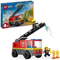 Lego City Fire Engine With Ladder Toy Playset 60463