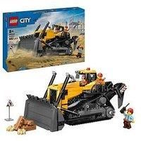 LEGO City Yellow Bulldozer Construction Vehicle Toy 60466