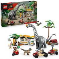 LEGOÂ® Jurassic World Raptor & Titanosaurus Tracking Mission Dinosaur Toy 76973