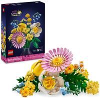 LEGO Botanicals Petite Sunny Bouquet - Faux Flowers Building Set - incl. Artificial Bluebells, Daisies, Tulips & More - Nature Toy for 9+ Year Old Girls & Teens - Birthday Gift Idea - 10347