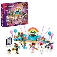 LEGOÂ® Friends Costume Party with Unicorn & Fairy Pretend-Play Building Kit 42661