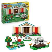 LEGO Animal Crossing Blathers/'s Museum Collection - Interactive Toy with Blathers & Lily Minifigures, plus Dinosaur Fossils and Accessories - Gaming Gift for 7+ Year Old Girls & Boys - 77056