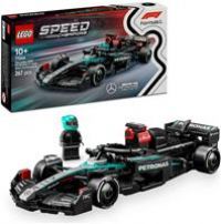 LEGO Speed Champions Mercedes-AMG F1 W15 Race Car Toy with a Collectible Formula 1 Driver Minifigure - Model Kits for 10+ Year Old Boys & Girls or Adult Motorsport Fans 77244
