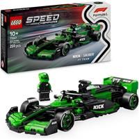 LEGO Speed Champions KICK Sauber F1 Team C44 Race Car Toy with a Collectible Formula 1 Driver Minifigure - Model Kits for 10+ Year Old Boys & Girls or Adult Motorsport Fans 77247