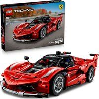 LEGO Technic Ferrari FXX K Race Car Toy - Play & Display Model Building Kit with V12 Engine, Differential and Moving Pistons - Motorsports Gift for 10+ Year Old Boys - 42212