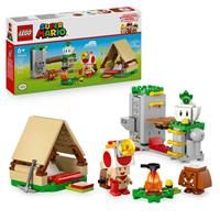 LEGO Super Mario Captain Toad/'s Camp - Interactive Toy with 3 Figures incl. a Goomba, plus a Tent & Collapsing Bridge - Gamer Gift for 6+ Year Old Boys & Girls - 72040
