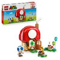 LEGO Super Mario Party at Toad/'s House Toy - Interactive Set with 2 Figures, a Kitchen, Bedroom & Picnic Table - Gamer Gift for 7+ Year Old Boys & Girls - 72041