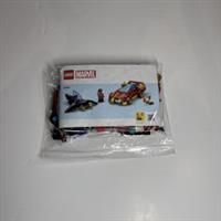 LEGO Marvel Iron Man Car & Black Panther vs. Red Hulk Buildable Playset 76310