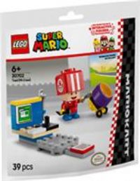 Lego Super Mario Kart-Toad (Pit Crew) 30702 Paperbag BNIP