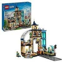 LEGO City Central Train Station Construction Toy Set 60469