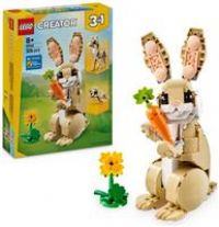 Lego Creator 3In1 Cute Bunny, Toy Animal Set 31162