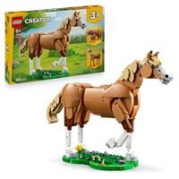 LEGO Creator 3in1 Beautiful Horse Toy - Animal Figure Transforms into a Bear or a Deer Model - Creative Gift for 9+ Year Old Girls & Boys - 31166