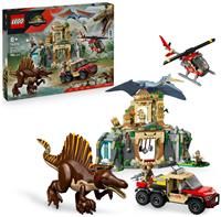 PRE-ORDER! LEGO Jurassic World Spinosaurus & Quetzalcoatlus Air Mission (76976)