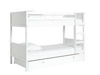 Argos Home Detachable Bunk Bed with Storage  White