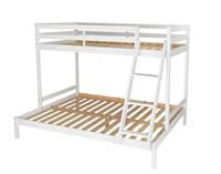 Argos Home Kaycie Triple Bunk Bed Frame  White