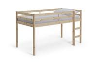 Argos Home Kaycie Mid Sleeper Single Bed Frame  Pine