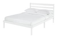 Argos Home Kaycie Double Bed Frame - White