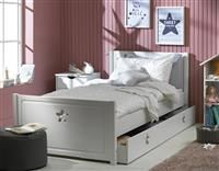 Argos Home Stars Single Bed with Drawer  White
