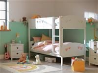 Argos Home Mia Single Bunk Bed Frame  White