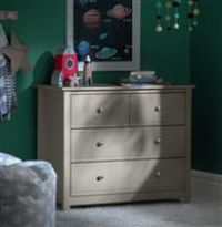 Argos Home Brooklyn 2+2 Drawer Chest  Grey