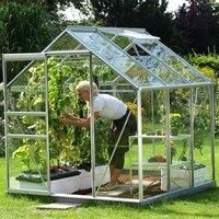 Vitavia 6 X 6 Ft Horticultural Glass Greenhouse