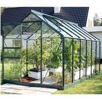 Vitavia Venus 6' x 12' Green Coated Greenhouse - Horticultural Glass