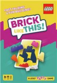 Asmodee Brick Like This! The Official LEGO Party Game - A fast, fun, building game for families, kids, teens, adults – Play in 15mins, with 2-8 Players, Ages 7+, English Version