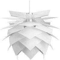Dyberg Larsen PineApple Medium Hanging Pendel, 45 cm Diameter, White