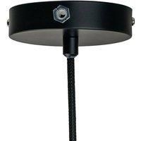 Dyberg Larsen Ejka hanging light, metal, black