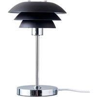 Dyberg Larsen DL16 table lamp, metal, black