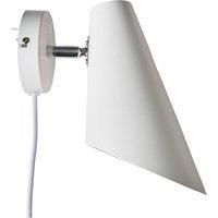 Dyberg Larsen Cale wall lamp, 24.5 cm high, white