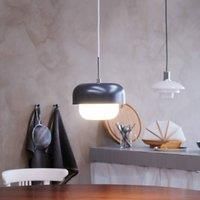 Dyberg Larsen Haipot hanging light, dark grey