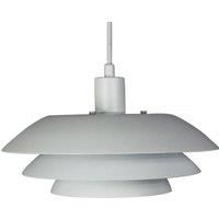 Dyberg Larsen DL31 Hanging Ceiling Light - Matt White - 31 cm Diameter - 60 W - Indoor - Danish Design - Room Decor - Modern - Light