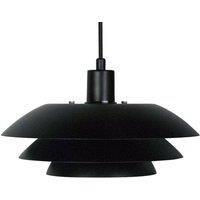 Dyberg Larsen DL31 hanging lamp, metal, black