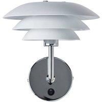 Dyberg Larsen DL20 Wall Lamp, 20 cm Diameter, White, 33 W