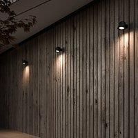 Nordlux 2019131003 Aleria Wall Light, IP44, black