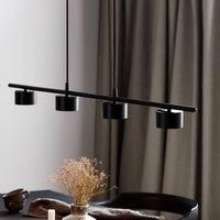 Nordlux 2010813003 Clyde 4 LED Bar Light, Black, Pendant, Moodmaker