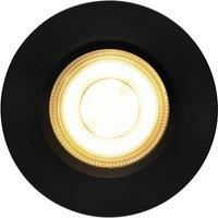 Nordlux LED recessed light Dorado Smart, black