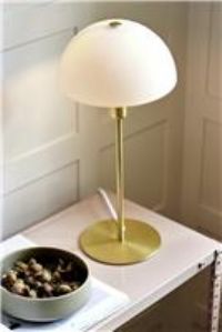 Ellen 20cm Table Lamp - Brass, none