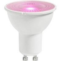 Nordlux Bulb Smart Colour GU10 Spot RGB Clear - Homeware Living Lighting Décor Indoor Bedroom Office Kitchen Dining Guest Room - 5,4W LED, 380 Lumen, 6500K