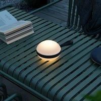 Nordlux 2218023001 Bring to-Go 16 LED Light, IP54, Black, Portable, Rechargeable, Moodmaker