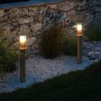 Nordlux 2218308035 Linton Post Light, Brass, 799mm, IP54