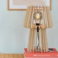Nordlux 2213155014 Groa Table Light, Wood